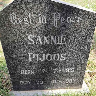 PIJOOS Sannie 1915-1983