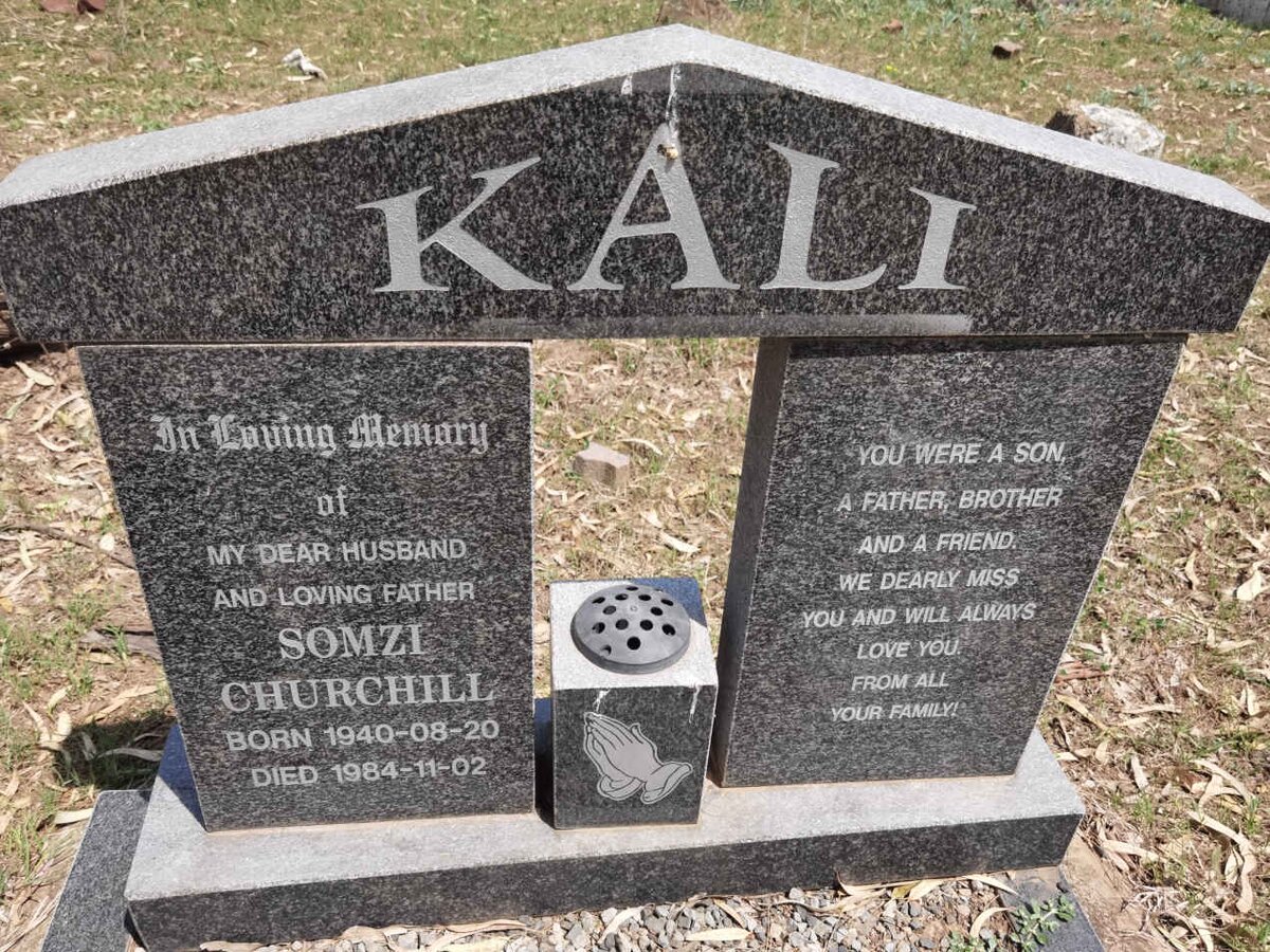 KALI Somzi Churchill 1940-1984