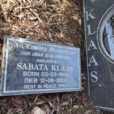 KLAAS Sabata 1969-2008