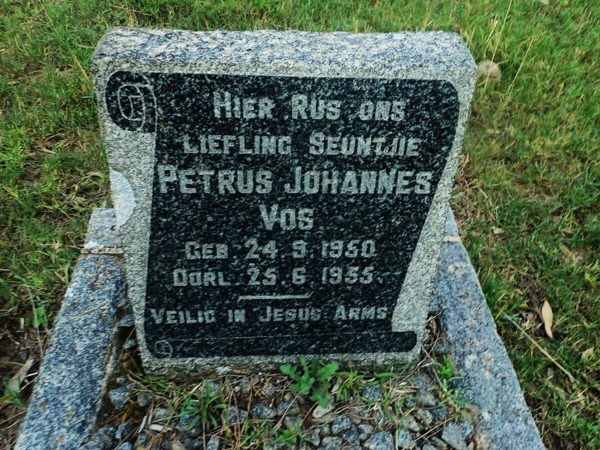 VOS Petrus Johannes 1950-1955