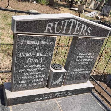 RUITERS Andrew William 1940-1985