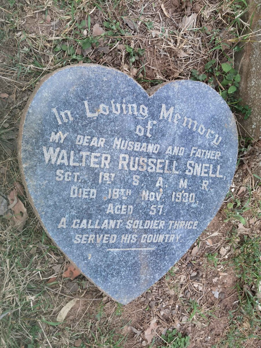 SNELL Walter Russell -1930