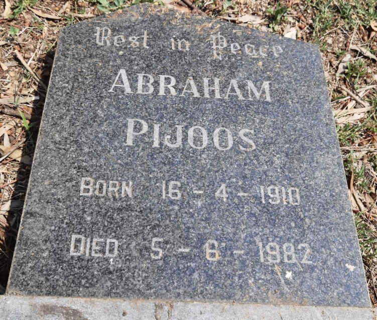 PIJOOS Abraham 1910-1982
