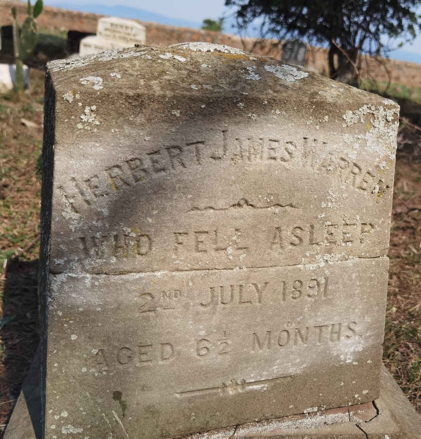 WARREN Herbert James -1891