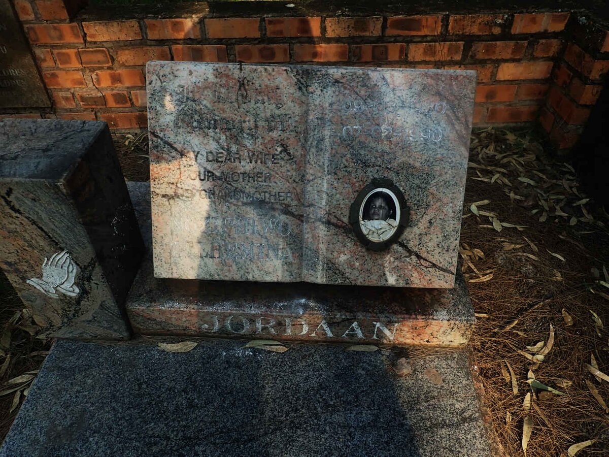 JORDAAN Noziphiwo Wilhemina 1930-1990