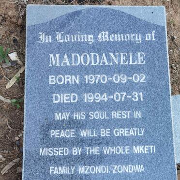 ? Madodanele 1970-1994