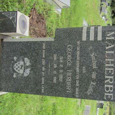 MALHERBE George Herbert 1903-1960