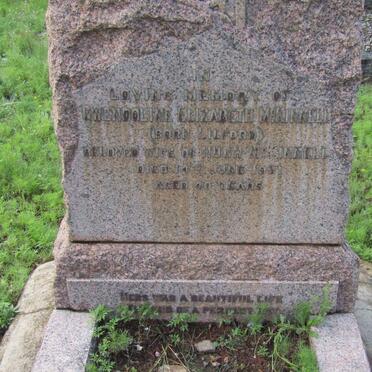 McKINNELL Gwendoline Elizabeth nee LILFORD -1931