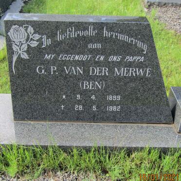 MERWE G.P., van der 1899-1982 &amp; E.C. HENNING 1899-1987