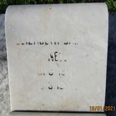 NELL Elizabeth Jacoba 1951-195?