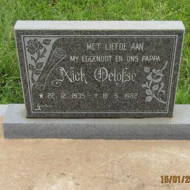 OELOFSE Nick 1935-1982