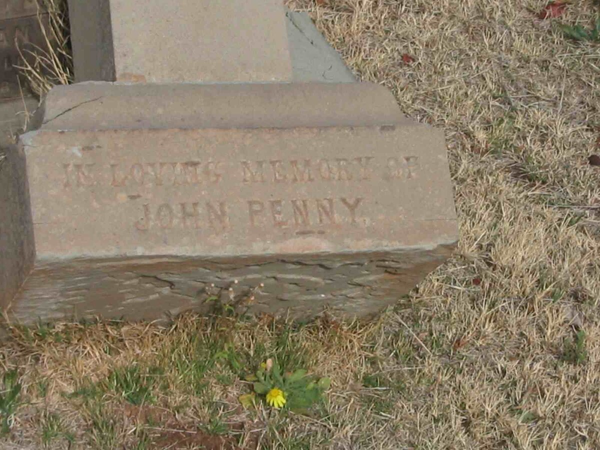 PENNY John -1893
