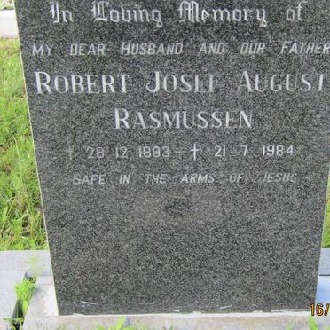 RASMUSSEN Robert Josef August 1893-1984
