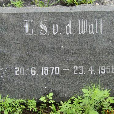 WALT L.S., v.d. 1870-1958