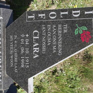 DIDLOFT Clara 1915-1998.