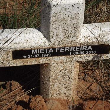 FERREIRA Mieta 1949-2010