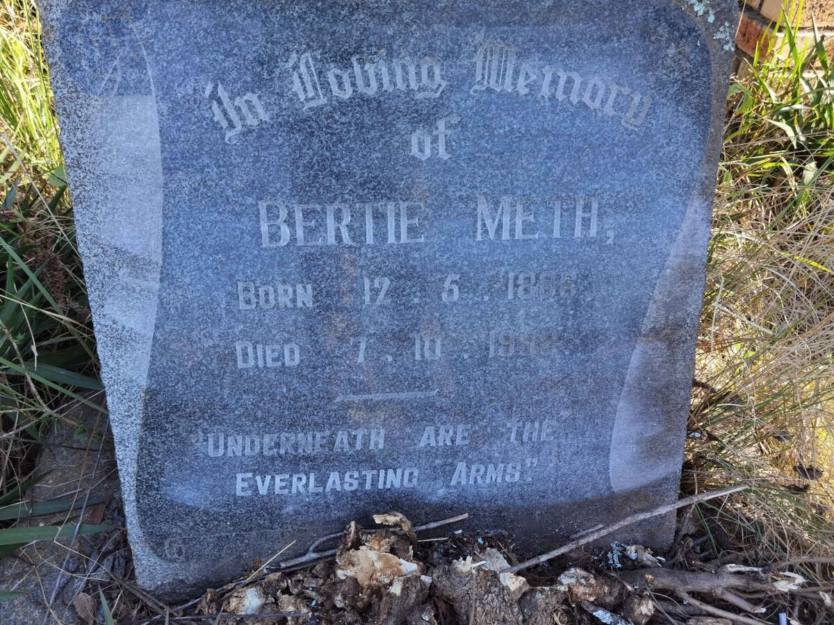 METH Bertie 1896-1958