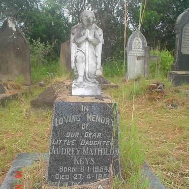 KEYS Audrey Mathilda 1954-1954