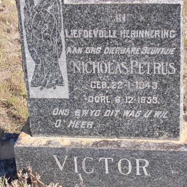 VICTOR Nicholas Petrus 1943-1953