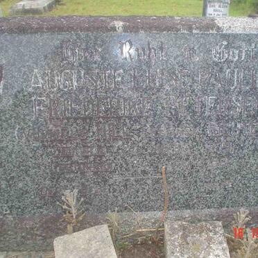 PETERSEN Auguste Luise Pauline Friederike formerly HILL nee RICHTER 1879-1961