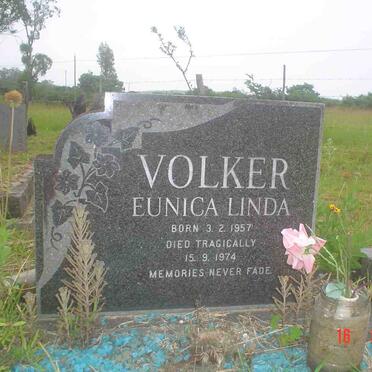 VOLKER Eunica Linda 1957-1974