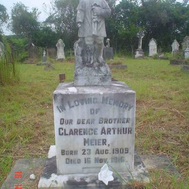 MEIER Clarence Arthur 1909-1916