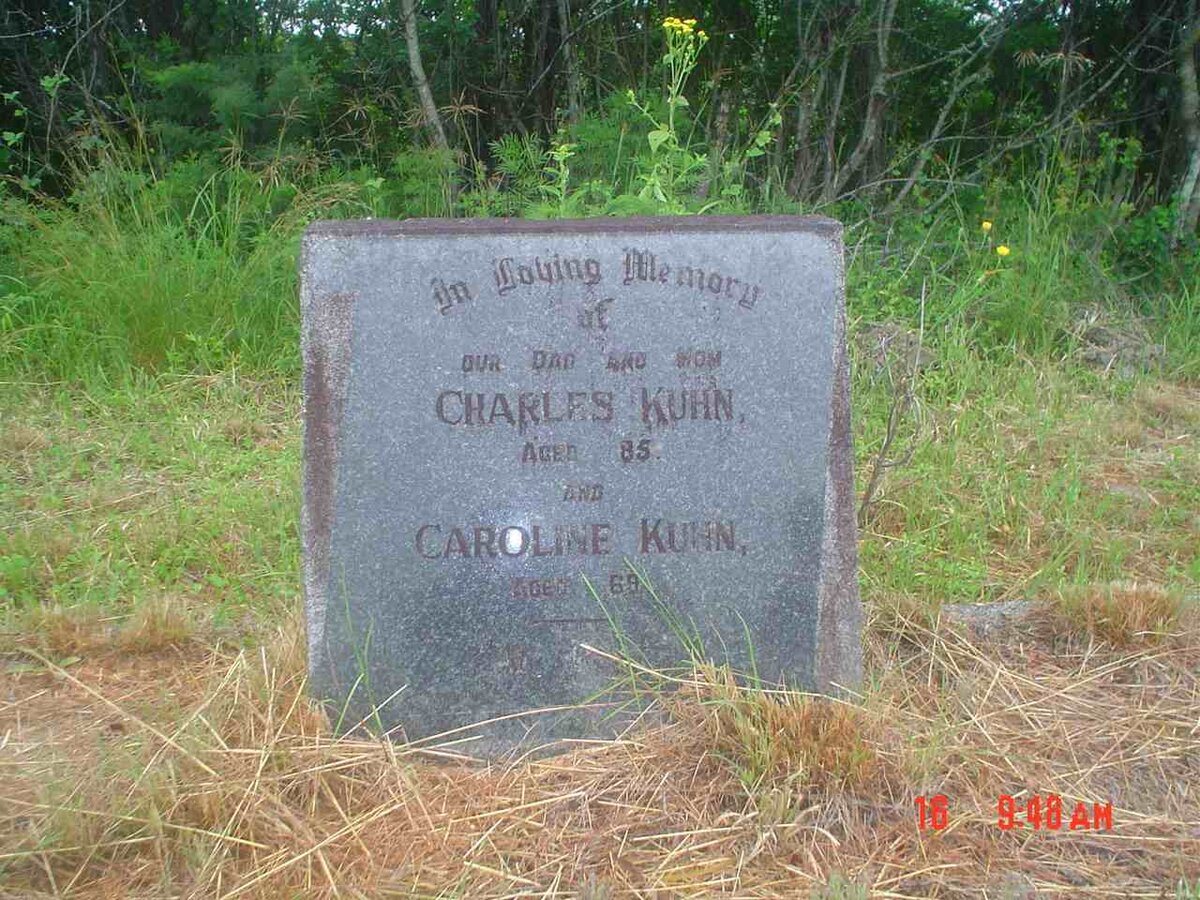 KUHN Charles &amp; Caroline