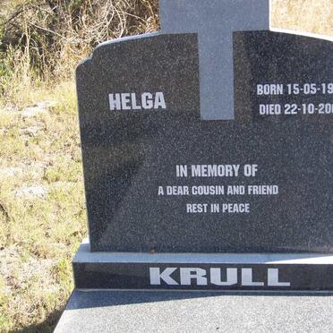 KRULL Helga 1925-2005