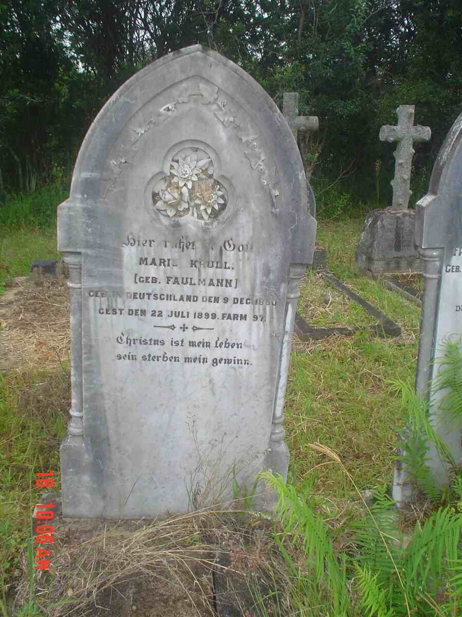 KRULL Marie nee FAULMANN 1850-1899