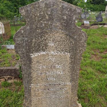 BOTHA Willem A. -1918