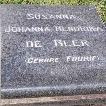 BEER Susanna Johanna Hendrika, de nee FOURIE