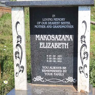 DODA Makosazana Elizabeth 1931-2021