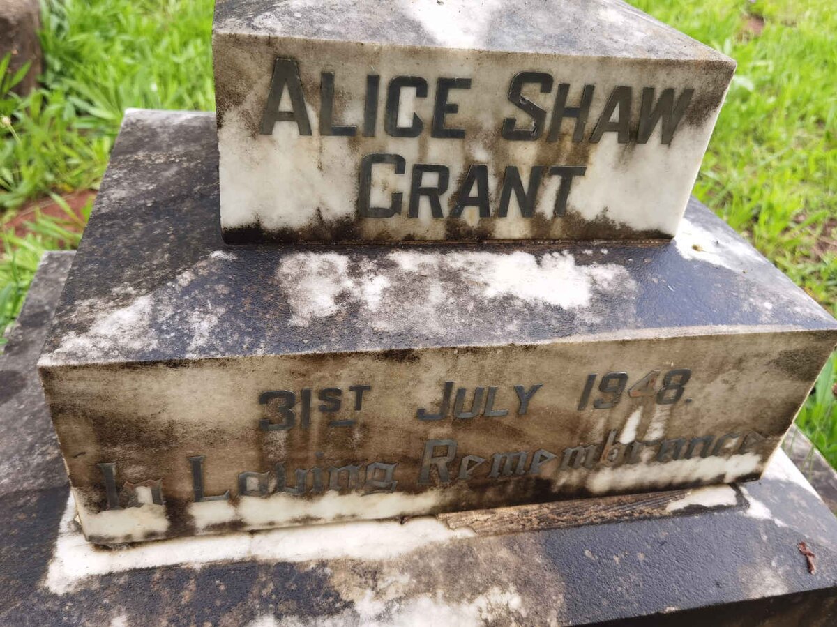 GRANT Alice Shaw -1948