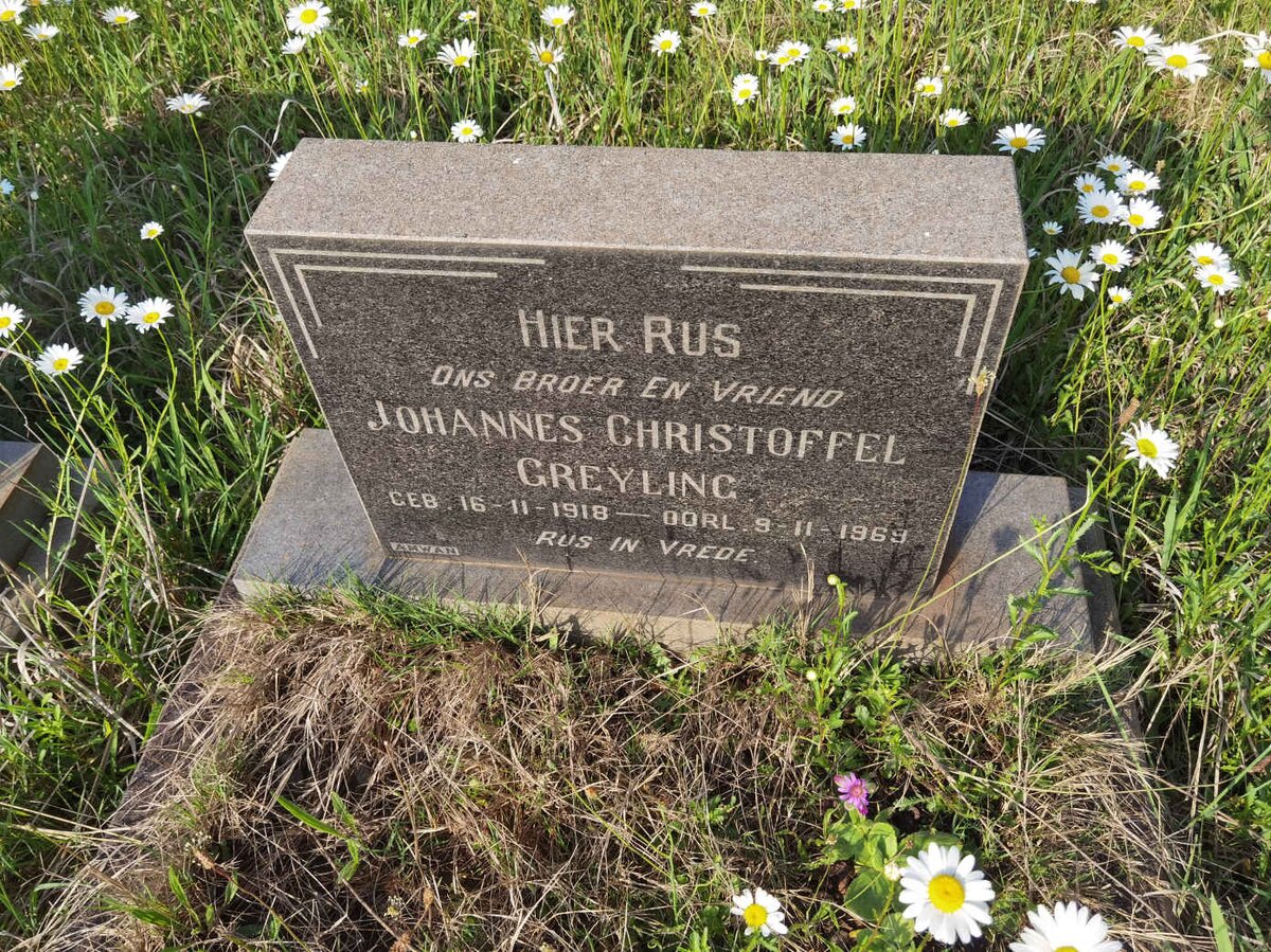 GREYLING Johannes Christoffel 1918-1969