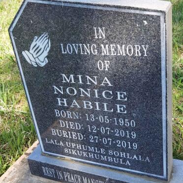 HABILE Mina Nonice 1950-2019
