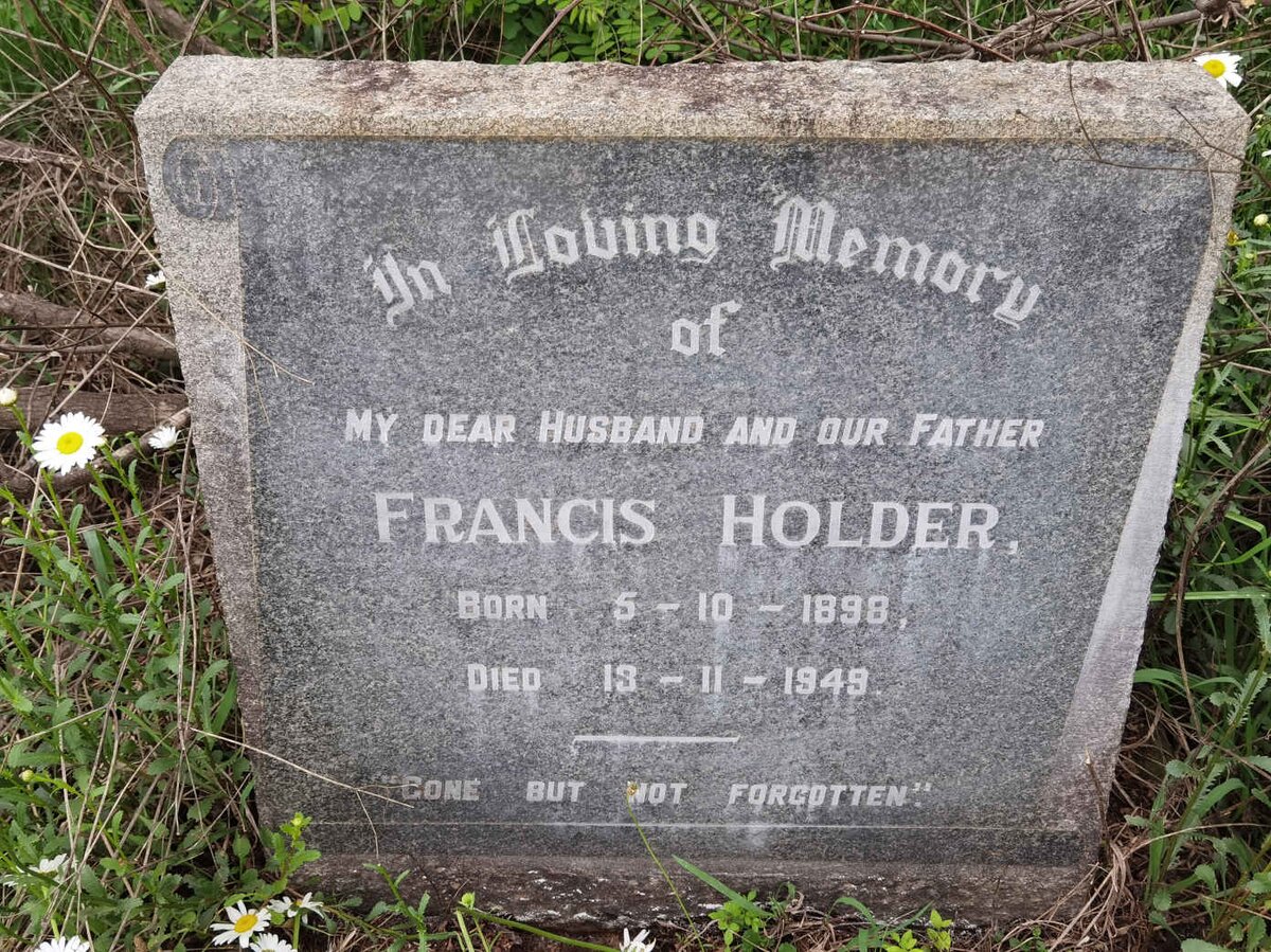 HOLDER Francis 1898-1949