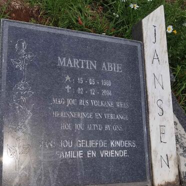JANSEN Martin Abie 1969-2004