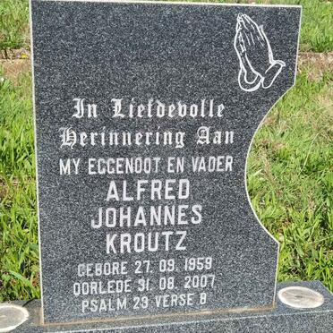 KROUTZ Alfred Johannes 1959-2007