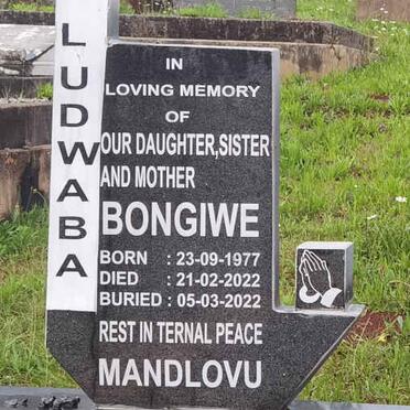 LUDWABA Bongiwe 1977-2022