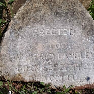 LANGLEY Winifred 191?-19??