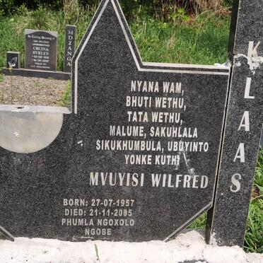 LAAS Mvuyisi Wilfred 1957-2015