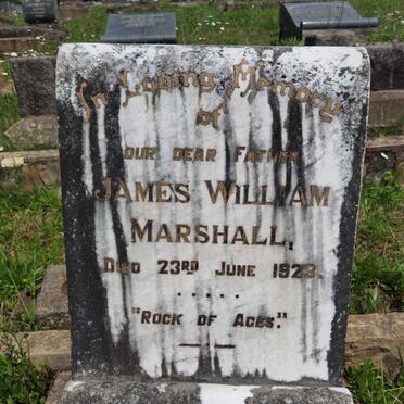 MARSHALL James William -1923