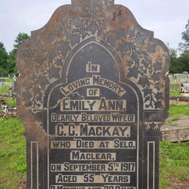 MACKAY Emily Ann -1917