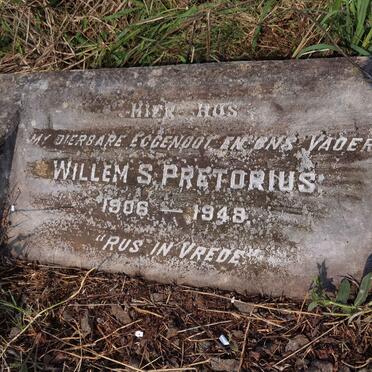 PRETORIUS Willem S. 1906-1948