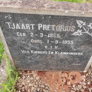 PRETORIUS Tjaart 1865-1955