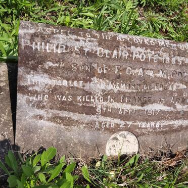 POTE Philip St, Clair 1885-1933 :: POTE Edgar -1917