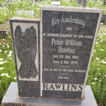 RAWLINS Peter William 1867-1944