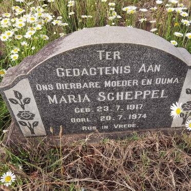 SCHEPPEL Maria 1917-1974