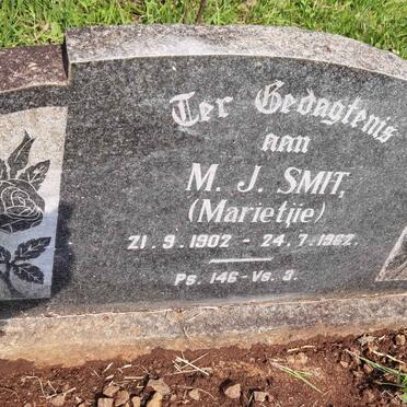 SMIT M.J. 1902-1962