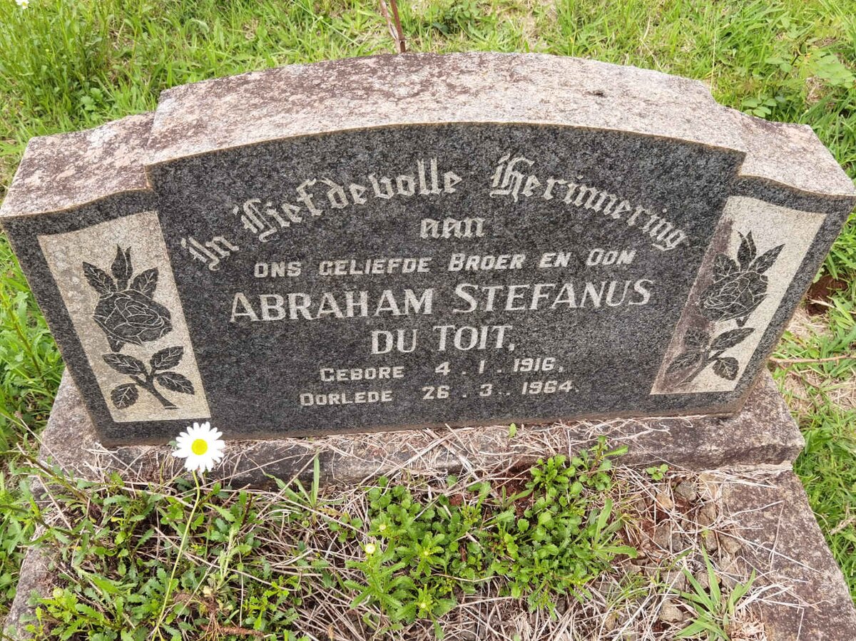 TOIT Abraham Stefanus, du 1916-1964